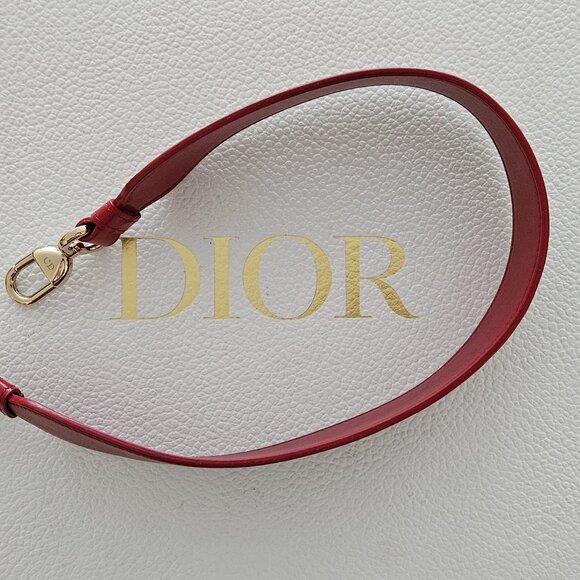 Christian Dior East and West red leather bag - Picture 12 of 12